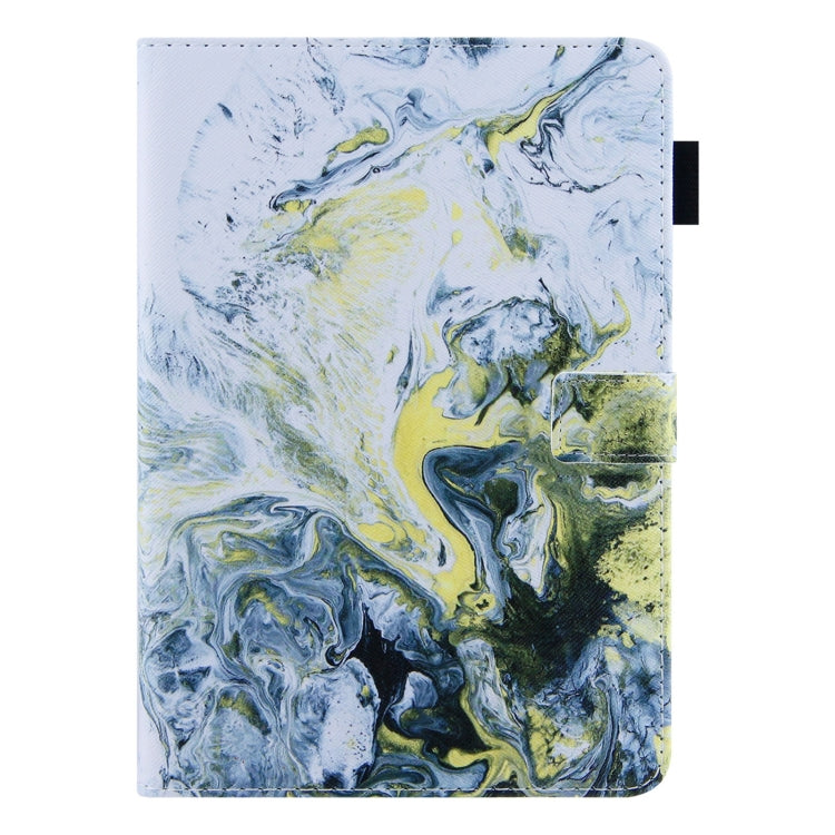 For iPad Pro 11 2024 Colored Drawing Leather Smart Tablet Case(White Gold Marble) - iPad Pro 11 2024 Cases by PMC TechLife | Online Shopping South Africa | PMC TechLife | Buy Now Pay Later Mobicred