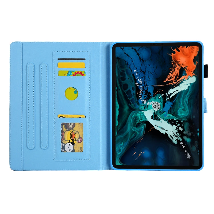 For iPad Pro 11 2024 Colored Drawing Leather Smart Tablet Case(Never Stop) - iPad Pro 11 2024 Cases by PMC TechLife | Online Shopping South Africa | PMC TechLife | Buy Now Pay Later Mobicred