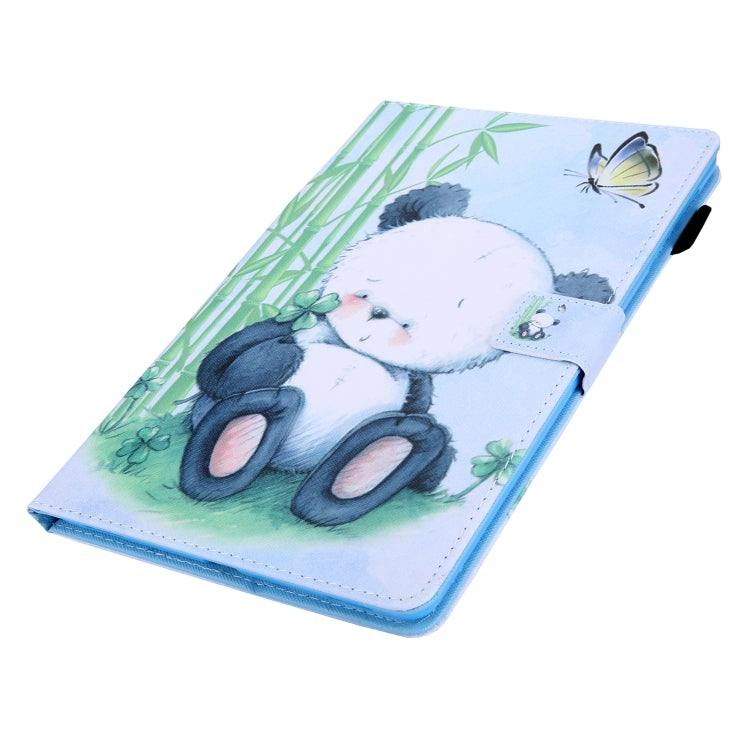 For iPad Pro 11 2024 Colored Drawing Leather Smart Tablet Case(Panda) - iPad Pro 11 2024 Cases by PMC TechLife | Online Shopping South Africa | PMC TechLife | Buy Now Pay Later Mobicred