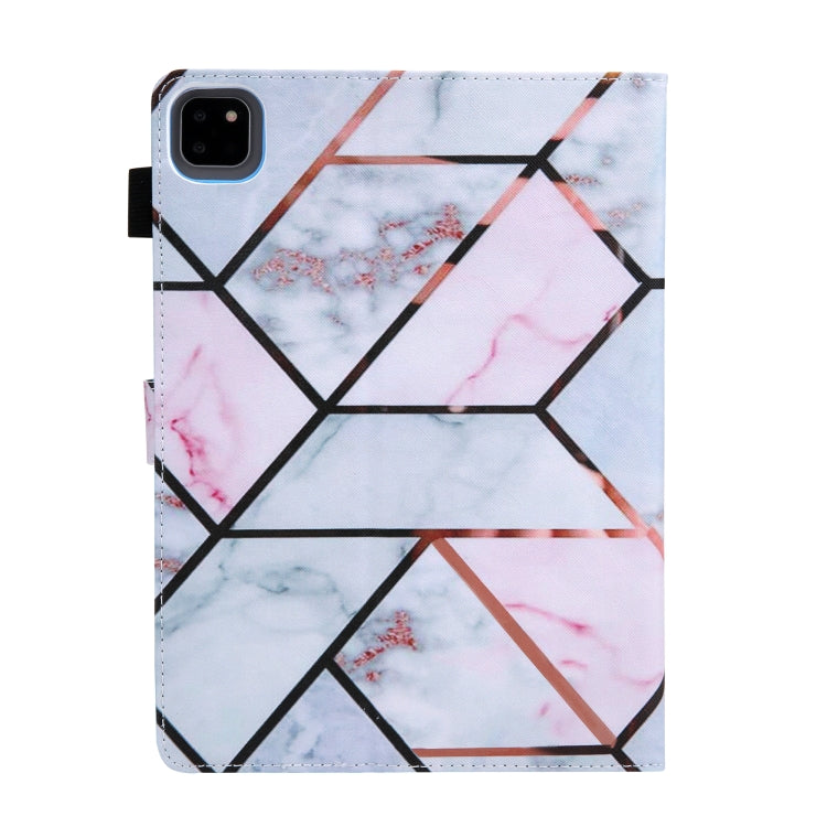 For iPad Pro 11 2024 Colored Drawing Leather Smart Tablet Case(Grid) - iPad Pro 11 2024 Cases by PMC TechLife | Online Shopping South Africa | PMC TechLife | Buy Now Pay Later Mobicred