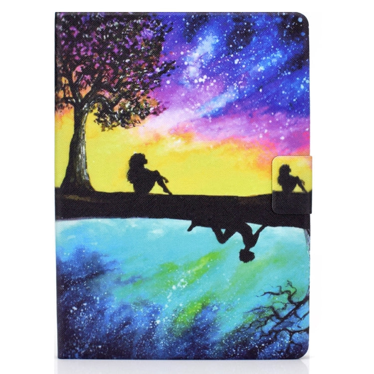 For iPad Pro 11 2024 Voltage Colored Drawing Smart Leather Tablet Case(Starry Sky Reflection) - iPad Pro 11 2024 Cases by PMC Jewellery | Online Shopping South Africa | PMC Jewellery | Buy Now Pay Later Mobicred