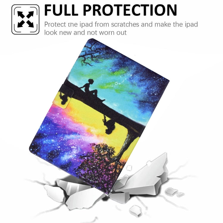 For iPad Pro 11 2024 Voltage Colored Drawing Smart Leather Tablet Case(Starry Sky Reflection) - iPad Pro 11 2024 Cases by PMC Jewellery | Online Shopping South Africa | PMC Jewellery | Buy Now Pay Later Mobicred