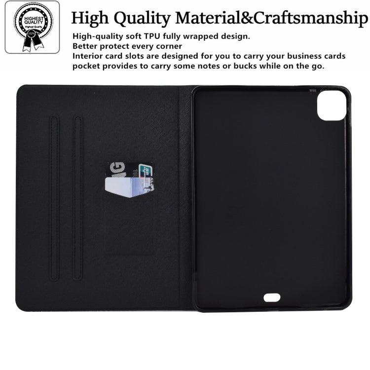 For iPad Pro 11 2024 Voltage Colored Drawing Smart Leather Tablet Case(Water Droplets) - iPad Pro 11 2024 Cases by PMC Jewellery | Online Shopping South Africa | PMC Jewellery | Buy Now Pay Later Mobicred