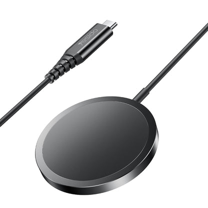 Yesido DS21 15W Detachable Magnetic Wireless Charger(Black) - Wireless Charger by Yesido | Online Shopping South Africa | PMC Jewellery | Buy Now Pay Later Mobicred