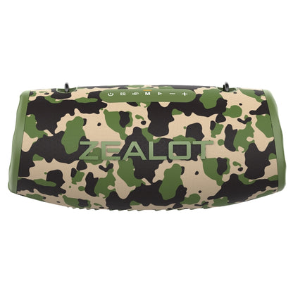 Zealot S87 80W Portable Outdoor Bluetooth Speaker with RGB Light(Camouflage) - Waterproof Speaker by ZEALOT | Online Shopping South Africa | PMC Jewellery | Buy Now Pay Later Mobicred