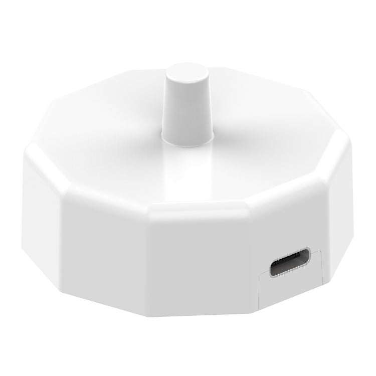 For Braun Oral B Electric Toothbrush Charging Base, Specification: Type-C Plug(White) - Toothbrushes by PMC TechLife | Online Shopping South Africa | PMC TechLife | Buy Now Pay Later Mobicred