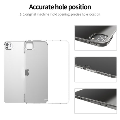 For iPad Air 13 2024 Shockproof Soft TPU Protective Tablet Case(Transparent) - iPad Air 13 2024 Cases by PMC Jewellery | Online Shopping South Africa | PMC Jewellery | Buy Now Pay Later Mobicred