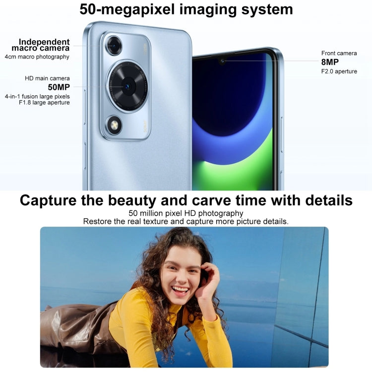 HUAWEI Enjoy 70S, 8GB+128GB, Side Fingerprint Identification, 6.75 inch HarmonyOS 4.2 Octa Core 2.4GHz, Network: 4G, Not Support Google Play(White) - Huawei Mate & P by Huawei | Online Shopping South Africa | PMC Jewellery | Buy Now Pay Later Mobicred