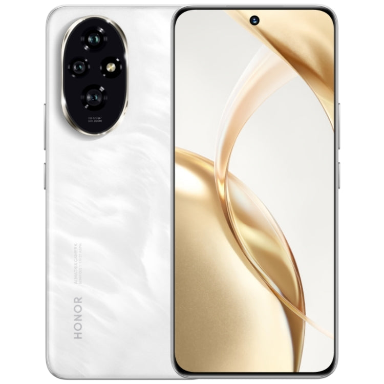 Honor 200, 16GB+256GB, Screen Fingerprint Identification, 6.7 inch MagicOS 8.0 Snapdragon 7 Gen 3 Octa Core, Network: 5G, NFC, OTG(Silver White) - Honor by Huawei | Online Shopping South Africa | PMC Jewellery | Buy Now Pay Later Mobicred