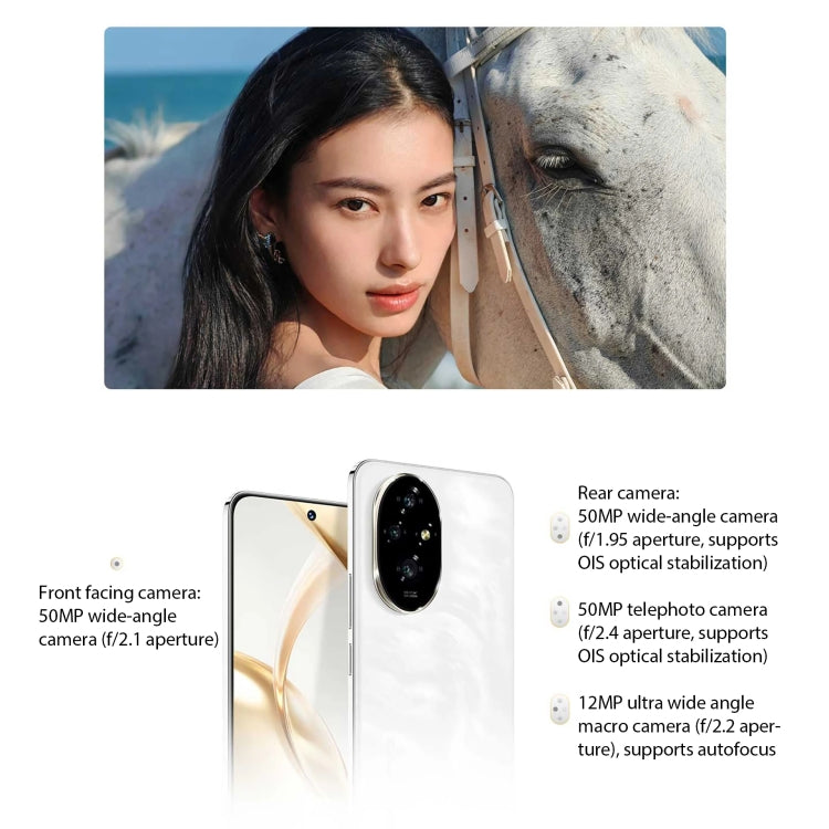 Honor 200, 8GB+256GB, Screen Fingerprint Identification, 6.7 inch MagicOS 8.0 Snapdragon 7 Gen 3 Octa Core, Network: 5G, NFC, OTG(Blue) - Honor by Huawei | Online Shopping South Africa | PMC Jewellery | Buy Now Pay Later Mobicred