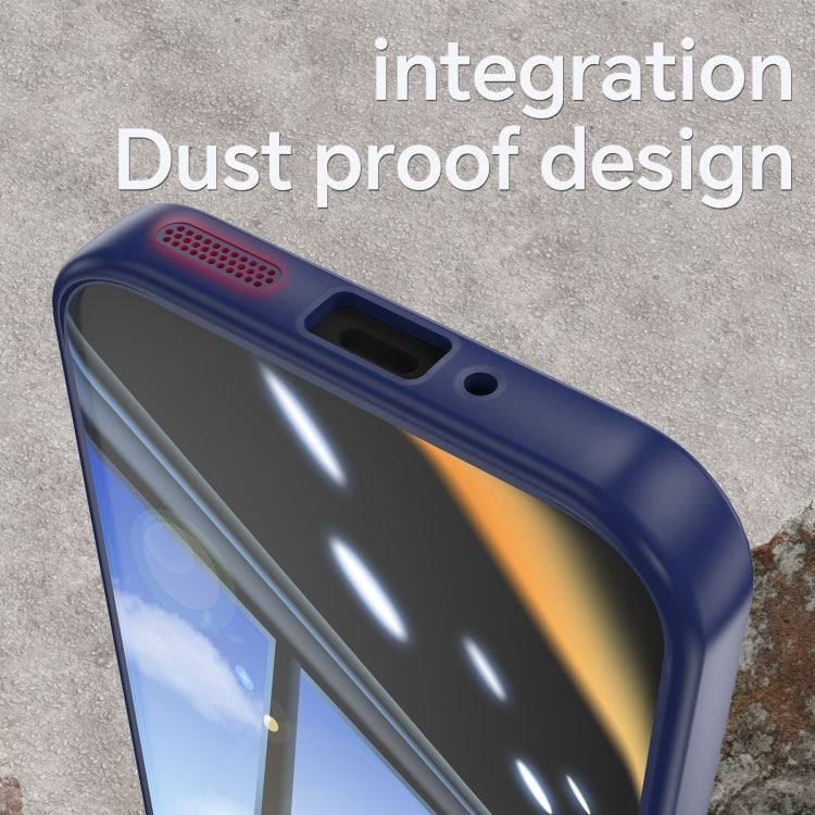 For Google Pixel 9 / 9 Pro Acrylic Hybrid TPU Armor Shockproof Phone Case(Blue) - Google Cases by PMC TechLife | Online Shopping South Africa | PMC TechLife | Buy Now Pay Later Mobicred