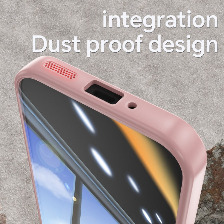 For Google Pixel 9 Pro XL Acrylic Hybrid TPU Armor Shockproof Phone Case(Pink) - Google Cases by PMC TechLife | Online Shopping South Africa | PMC TechLife | Buy Now Pay Later Mobicred