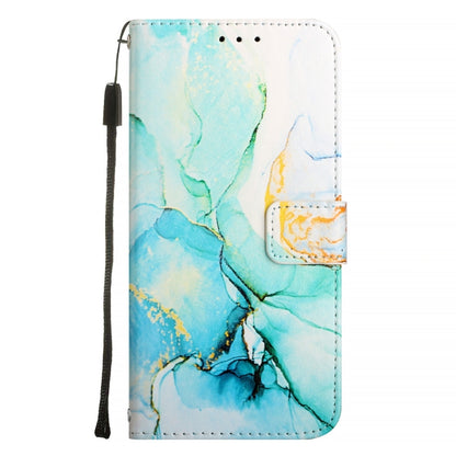 For Tecno Spark Go 2024 / Spark 20C PT003 Marble Pattern Flip Leather Phone Case(Green) - Tecno Cases by PMC Jewellery | Online Shopping South Africa | PMC Jewellery | Buy Now Pay Later Mobicred