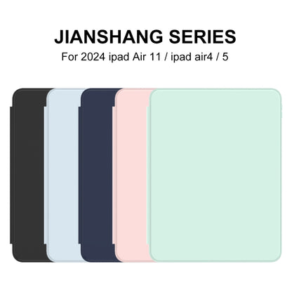 For iPad Air 11 2024 / Air 2022 10.9 Mutural Jianshang Series Smart Leather Tablet Case(Mint Green) - iPad Air 11 2024 Cases by Mutural | Online Shopping South Africa | PMC Jewellery | Buy Now Pay Later Mobicred