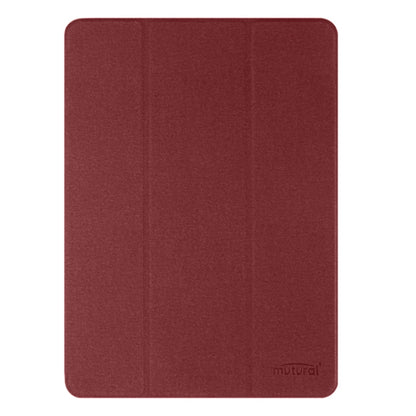 For iPad Air 11 2025 / 2024 Mutural YASHI Series Tablet Leather Smart Case(Red) - iPad Air 11 2025 / 2024 Cases by Mutural | Online Shopping South Africa | PMC Jewellery | Buy Now Pay Later Mobicred