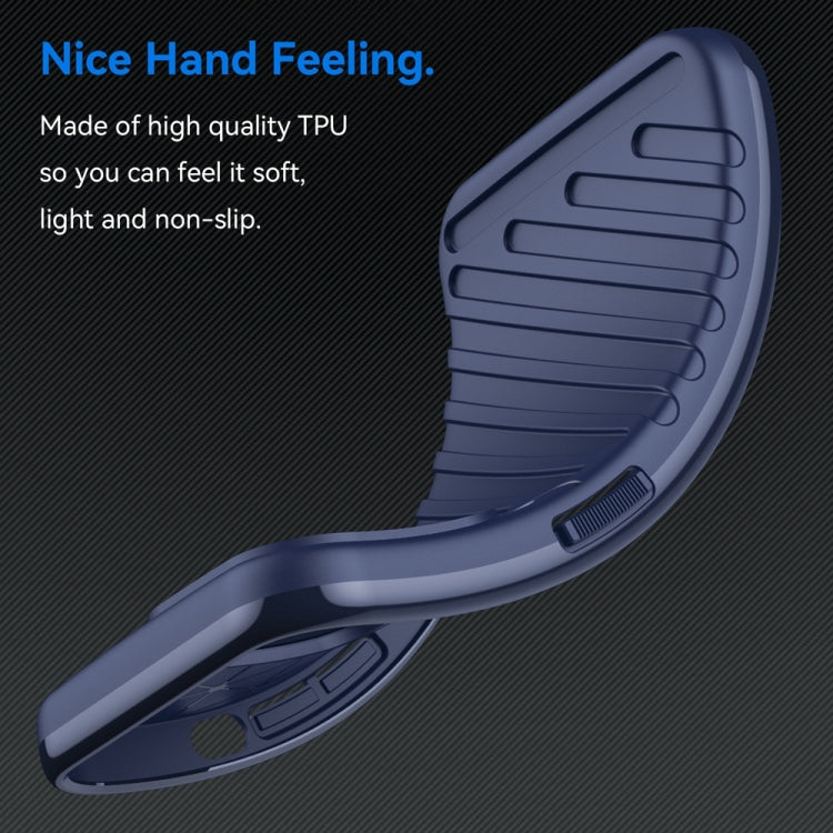 For iPhone 16 Pro Max Thunderbolt Shockproof Soft TPU Phone Case(Blue) - free shipping - PMC TechLife - Order now!