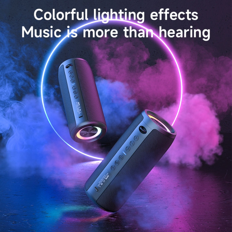 Zealot S51 Pro Shocking Bass Bluetooth Speaker with Colorful Light(Black) - Desktop Speaker by ZEALOT | Online Shopping South Africa | PMC Jewellery | Buy Now Pay Later Mobicred