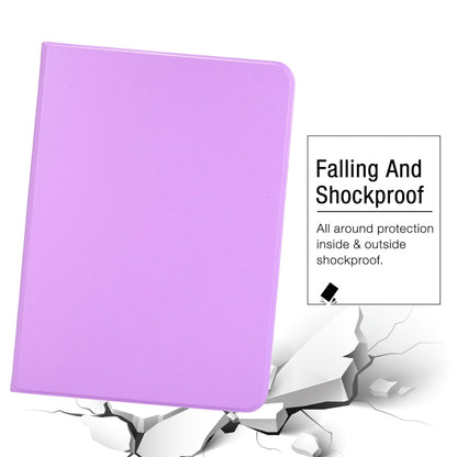 For iPad Air 11 2024 Stretch Voltage Plain Leather Smart Tablet Case(Purple) - iPad Air 11 2024 Cases by PMC Jewellery | Online Shopping South Africa | PMC Jewellery | Buy Now Pay Later Mobicred