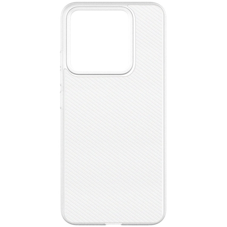 For Xiaomi 14 5G imak 0.7mm Ultra Thin Ripple Texture Phone Case(Transparent White) - 14 Cases by imak | Online Shopping South Africa | PMC Jewellery | Buy Now Pay Later Mobicred