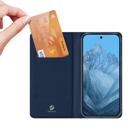 For Google Pixel 9 Pro XL DUX DUCIS Skin Pro Series Horizontal Flip Phone Leather Case(Blue) - Google Cases by DUX DUCIS | Online Shopping South Africa | PMC Jewellery | Buy Now Pay Later Mobicred