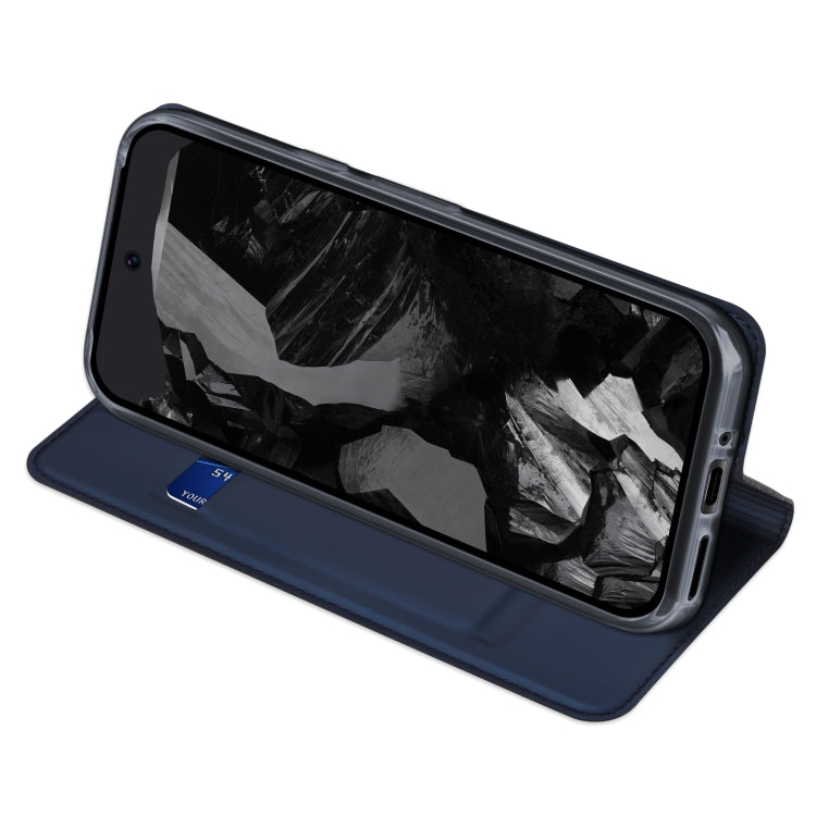 For Google Pixel 9 / 9 Pro DUX DUCIS Skin Pro Series Horizontal Flip Phone Leather Case(Blue) - Google Cases by DUX DUCIS | Online Shopping South Africa | PMC Jewellery | Buy Now Pay Later Mobicred