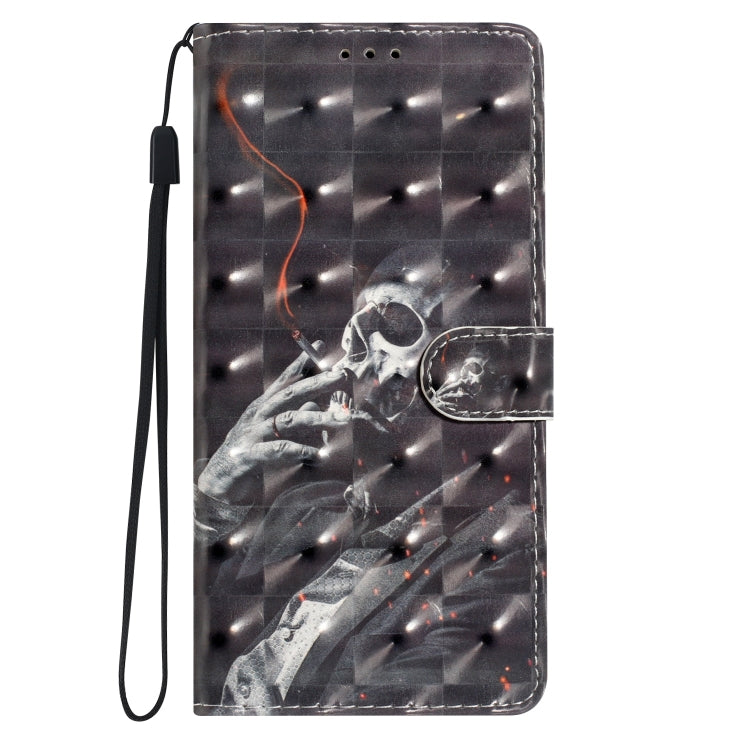 For Motorola Moto G Stylus 5G 2024 3D Pattern Leather Phone Case(Skull) - free shipping - PMC Jewellery - Order now!