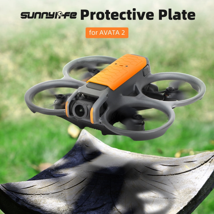 For DJI Avata 2 Sunnylife Drone Anti-Collision Protective Cover Back Plate(Orange) -  by Sunnylife | Online Shopping South Africa | PMC Jewellery | Buy Now Pay Later Mobicred