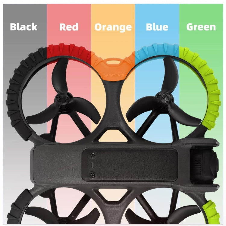 For DJI Avata 2 Sunnylife Drone Anti-Collision Protective Cover Propeller Ring Stripes(Orange) - free shipping - PMC TechLife - Order now!