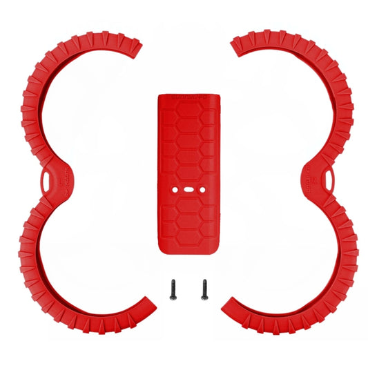 For DJI Avata 2 Sunnylife Drone Anti-Collision Protective Cover Combo Case Kit(Red) - Cases & Bags by Sunnylife | Online Shopping South Africa | PMC Jewellery | Buy Now Pay Later Mobicred