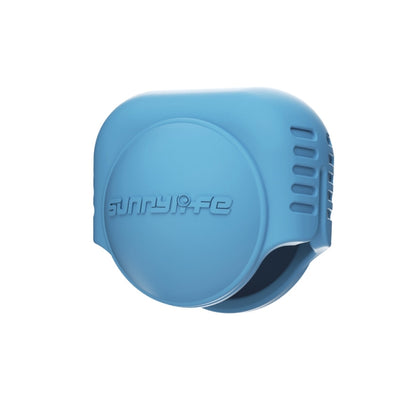 For Insta360 X4 Sunnylife Silicone Shockproof Case Lens Cover(Blue) - Case & Bags by Sunnylife | Online Shopping South Africa | PMC Jewellery | Buy Now Pay Later Mobicred