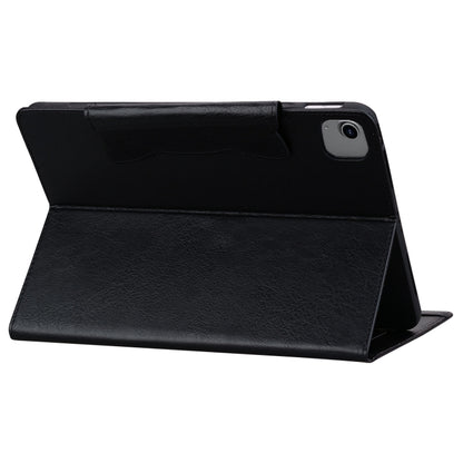 For iPad Air 11 2024 / Air 5 / Air 4 Cat Buckle Leather Smart Tablet Case(Black) - iPad Air 11 2024 Cases by PMC Jewellery | Online Shopping South Africa | PMC Jewellery | Buy Now Pay Later Mobicred