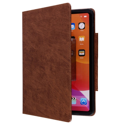 For iPad Air 11 2025 / 2024 / Air 5 / Air 4 Cat Buckle Leather Smart Tablet Case(Brown) - iPad Air 11 2025 / 2024 Cases by PMC Jewellery | Online Shopping South Africa | PMC Jewellery | Buy Now Pay Later Mobicred