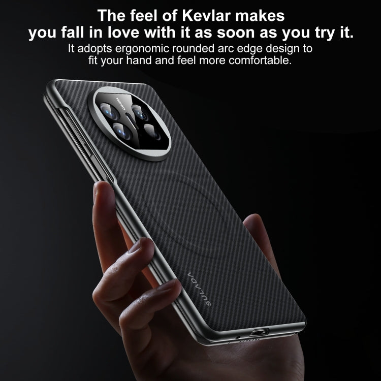 For Huawei Mate X5 SULADA 600D Kevlar Texture PC Shockproof Phone Case(Brown) - free shipping - PMC TechLife - Order now!