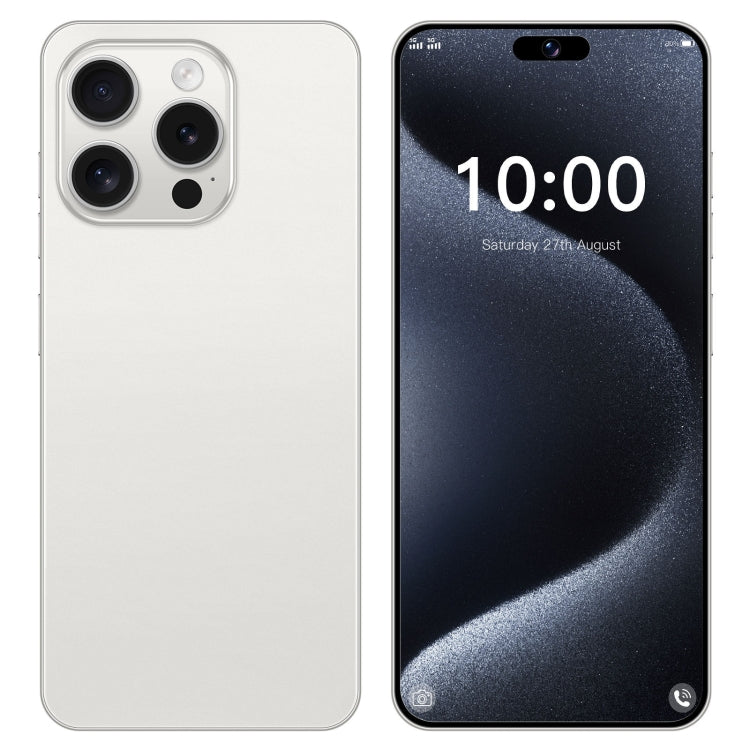 VD1 / i15 Pro Max, 3GB+64GB, 6.8 inch Screen, Face Identification, Android 10.0 MTK6753 Octa Core, Network: 4G, Dual SIM(White) -  by PMC TechLife | Online Shopping South Africa | PMC TechLife | Buy Now Pay Later Mobicred