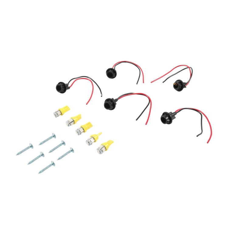 5pcs / Set Car LED Roof Marker Light for Ford(Yellow) - Dome Lights by PMC TechLife | Online Shopping South Africa | PMC TechLife | Buy Now Pay Later Mobicred