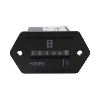 Generator / Boat / Off-road Vehicle DC10-80V Industrial Timer with Screws(Black) - Engines & Engine Parts by PMC Jewellery | Online Shopping South Africa | PMC Jewellery | Buy Now Pay Later Mobicred