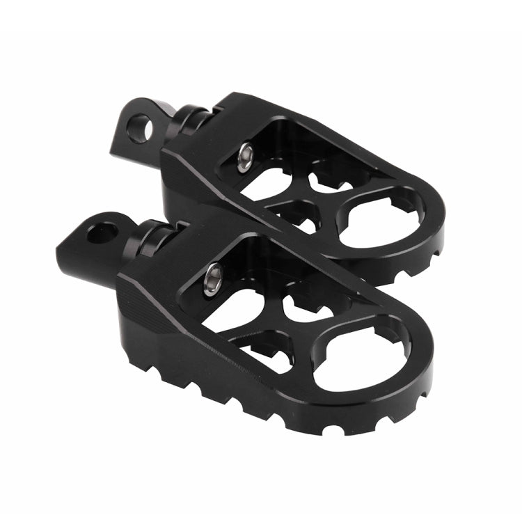 Motorcycle Modification Pedal Set Wide Fat Footpegs Foot Pegs for Harley(Black) - free shipping - PMC TechLife - Order now!
