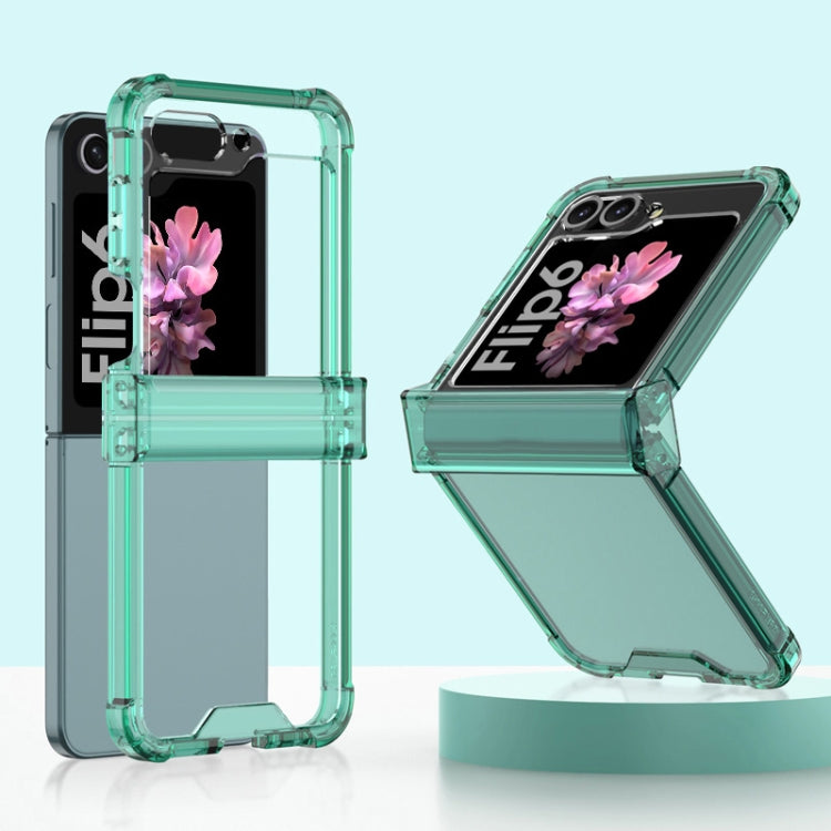 For Samsung Galaxy Z Flip6 / Flip7 FE GKK Airbag Hinge Full Coverage Phone Case(Green) - free shipping - PMC Jewellery - Order now!