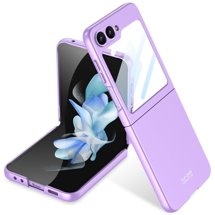 For Samsung Galaxy Z Flip6 GKK Integrated Ultra-thin Full Coverage Phone Case(Dream Mirror Purple) - Galaxy Z Flip6 5G Cases by GKK | Online Shopping South Africa | PMC Jewellery | Buy Now Pay Later Mobicred