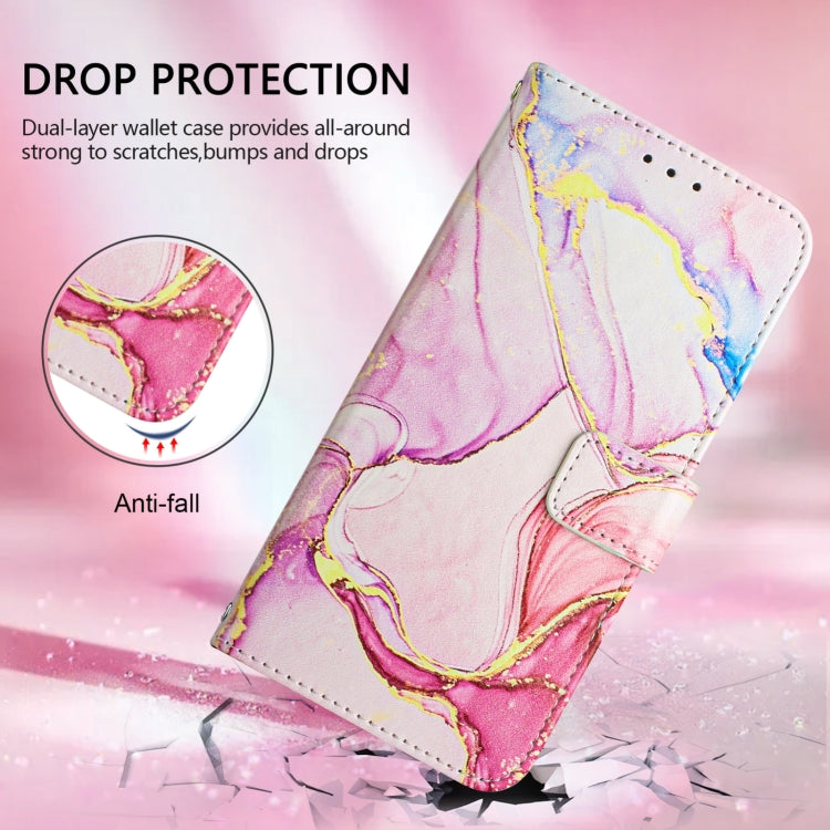 For Ulefone Note 14 PT003 Marble Pattern Flip Leather Phone Case(Rose Gold) - Ulefone Cases by PMC Jewellery | Online Shopping South Africa | PMC Jewellery | Buy Now Pay Later Mobicred