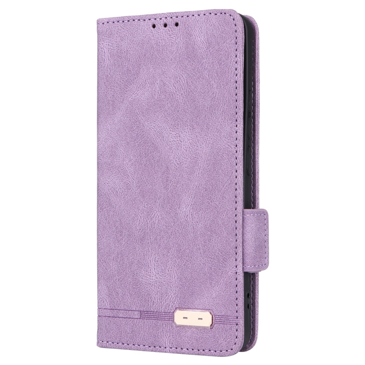 For Redmi K70 / K70 Pro Magnetic Clasp Leather Phone Case(Purple) - Xiaomi Cases by PMC Jewellery | Online Shopping South Africa | PMC Jewellery | Buy Now Pay Later Mobicred