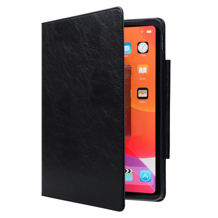 For Lenovo Xiaoxin Pad M11 2024 Cat Buckle Leather Tablet Case(Black) - Lenovo by PMC Jewellery | Online Shopping South Africa | PMC Jewellery | Buy Now Pay Later Mobicred