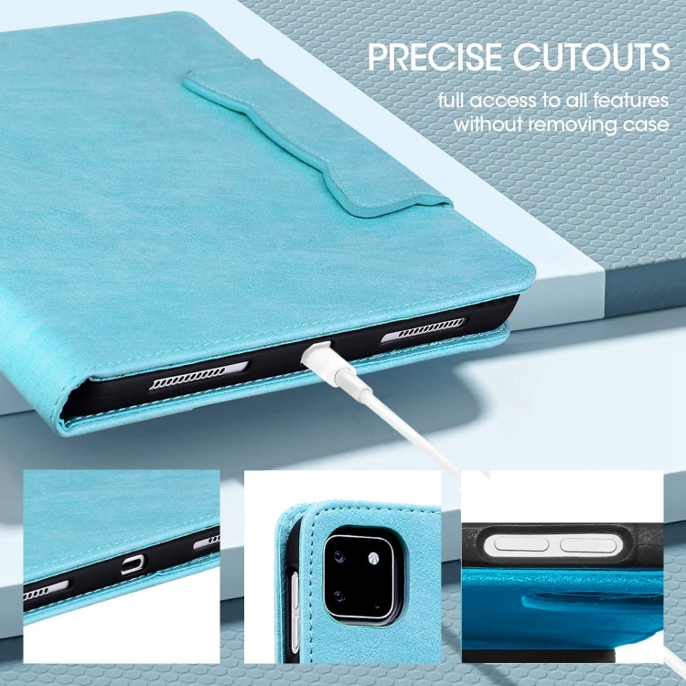 For Honor Pad 8 Cat Buckle Leather Tablet Case(Sky Blue) - Honor by PMC TechLife | Online Shopping South Africa | PMC TechLife | Buy Now Pay Later Mobicred