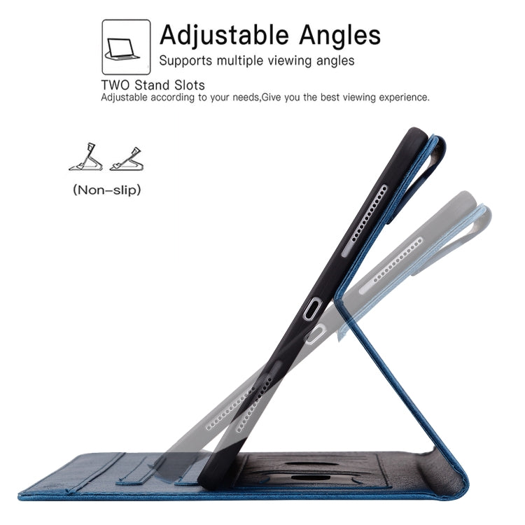For Honor Pad 9 Cat Buckle Leather Tablet Case(Royal Blue) - Honor by PMC TechLife | Online Shopping South Africa | PMC TechLife | Buy Now Pay Later Mobicred