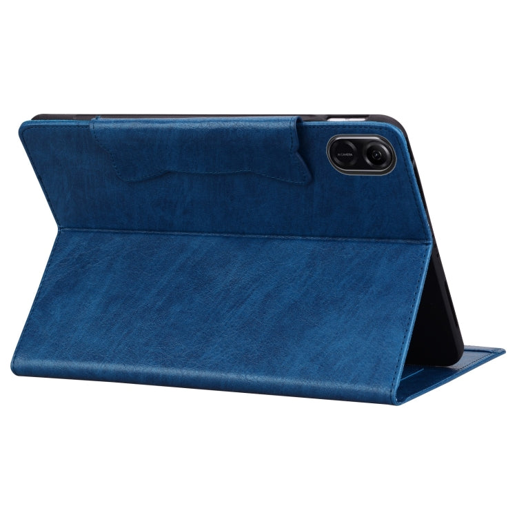 For Honor Pad X9 / X8 Pro Cat Buckle Leather Tablet Case(Royal Blue) - Honor by PMC TechLife | Online Shopping South Africa | PMC TechLife | Buy Now Pay Later Mobicred