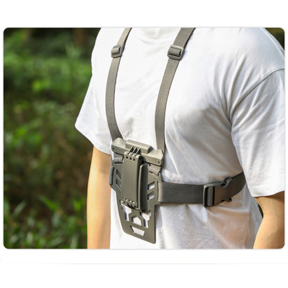 For DJI RC Pro Sunnylife Remote Control Waist Support Bracket Chest Strap(Grey) - Holder Series by Sunnylife | Online Shopping South Africa | PMC Jewellery | Buy Now Pay Later Mobicred