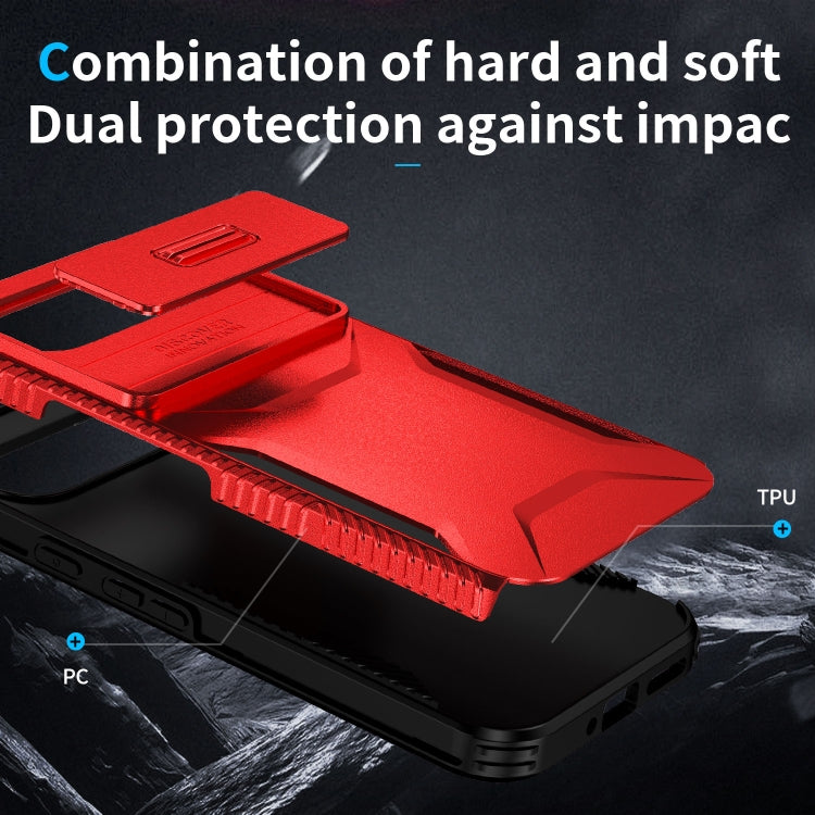 For Google Pixel 9 Pro XL Sliding Camshield Phone Case(Red) - Google Cases by PMC TechLife | Online Shopping South Africa | PMC TechLife | Buy Now Pay Later Mobicred