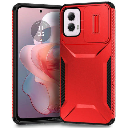 For Motorola Moto G Power 5G 2024 Sliding Camshield Phone Case(Red) - Motorola Cases by PMC Jewellery | Online Shopping South Africa | PMC Jewellery | Buy Now Pay Later Mobicred