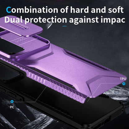 For Motorola Edge 5G 2024 Sliding Camshield Phone Case(Purple) - Motorola Cases by PMC Jewellery | Online Shopping South Africa | PMC Jewellery | Buy Now Pay Later Mobicred