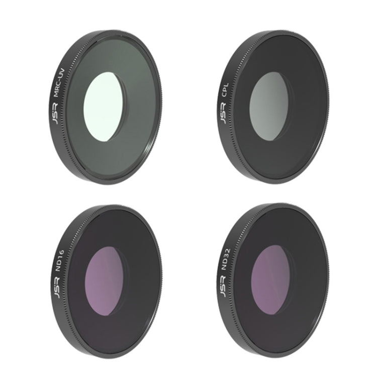 For DJI Osmo Action 4 JUNESTAR Threaded Camera Lens Filter, Filter:4 in 1 UV CPL ND16 ND32 -  by JSR | Online Shopping South Africa | PMC Jewellery | Buy Now Pay Later Mobicred